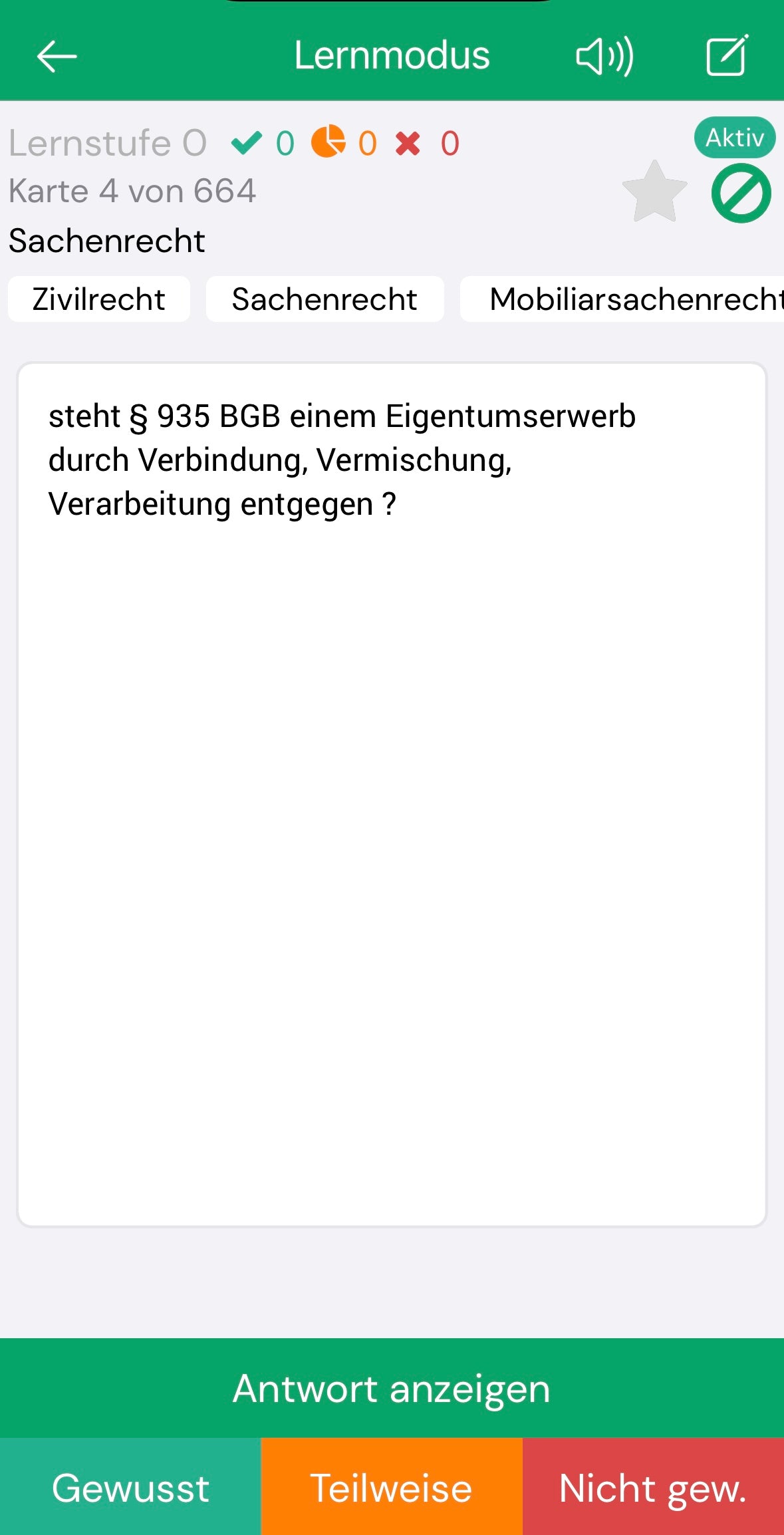 Sachenrecht