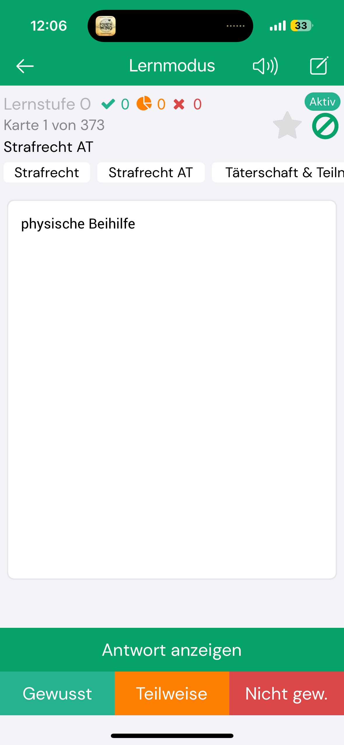 Strafrecht AT