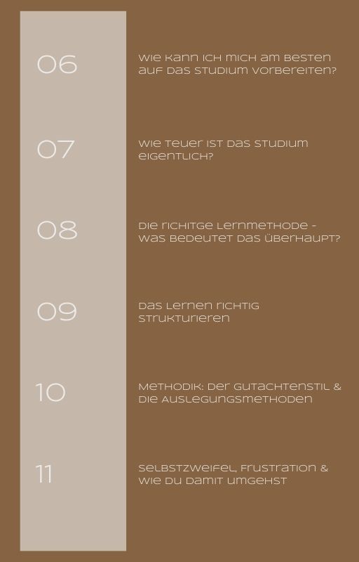 "Was du vor dem Jurastudiumwissen möchtest" - der Guide für Jura Erstis